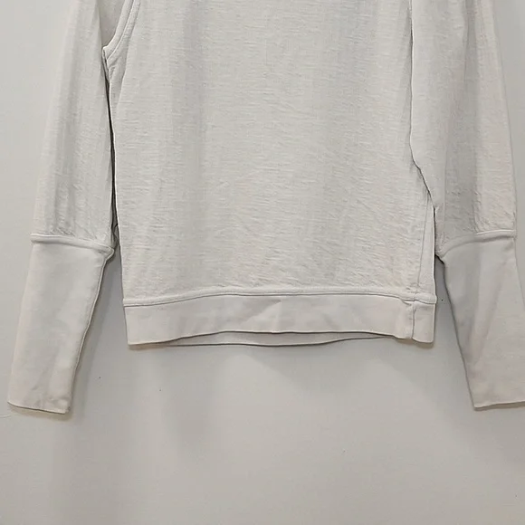 Apiece Apart 100% Organic Cotton Olimpio Sweatshirt Off White Cream Sz XS - Picture 12 of 16